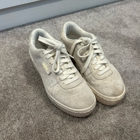 Puma Women's Cream Casual Sneakers - Picture 1 of 8